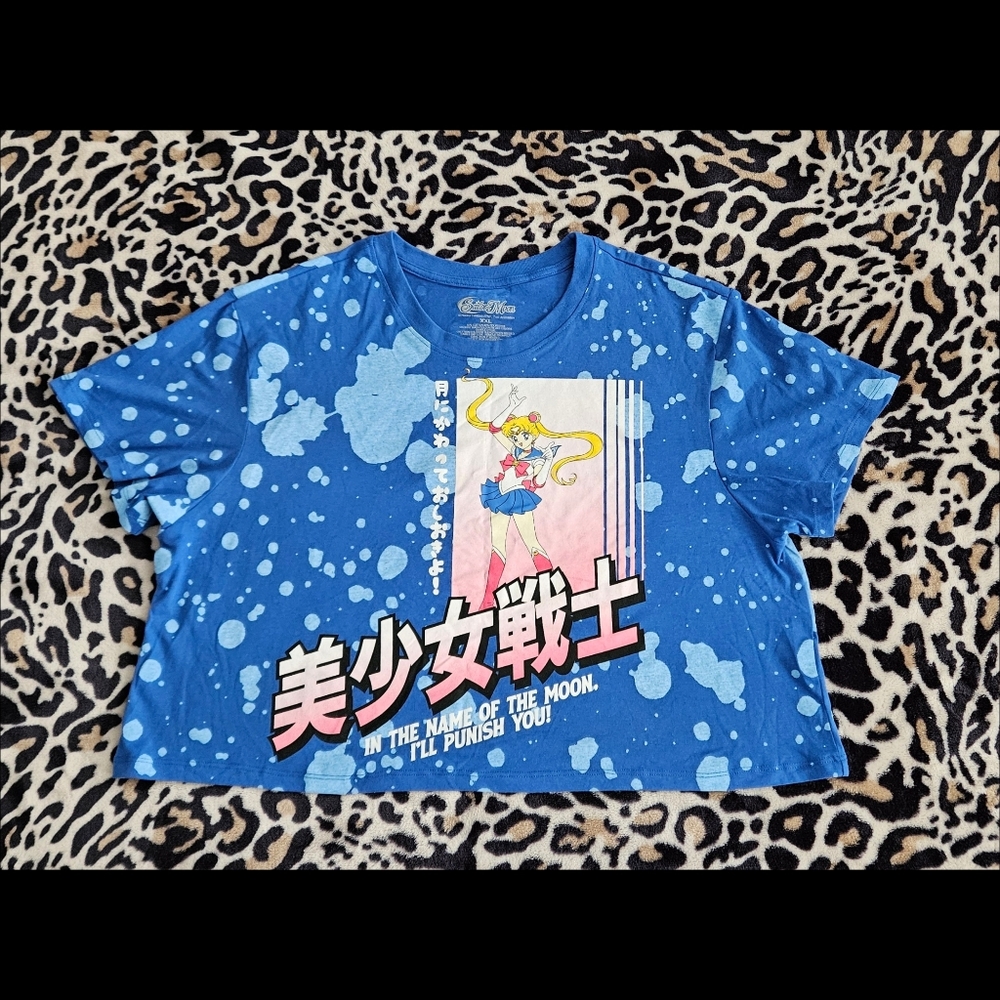 Sailor Moon Crop Top 🌙🐈‍⬛️💫🌹✨️
